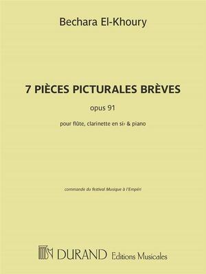 7 PIECES PICTURALES BREVES OP 91 FLUTE/CLARINET/PIANO