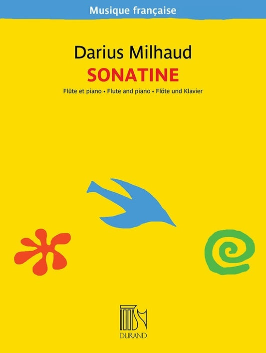 MILHAUD - SONATINE FOR FLUTE/PIANO