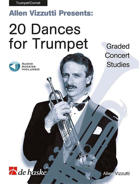 VIZZUTTI - 20 DANCES FOR TRUMPET BK/OLA