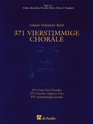 371 FOUR PART CHORALES PART 1 C TREBLE CLEF