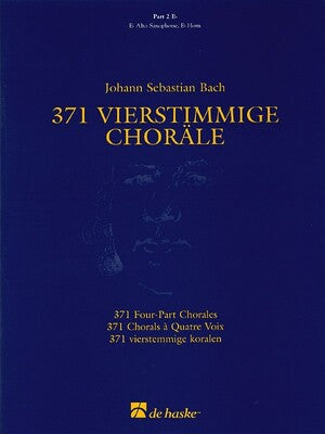 371 FOUR PART CHORALES PART 2 E FLAT TREBLE CLEF