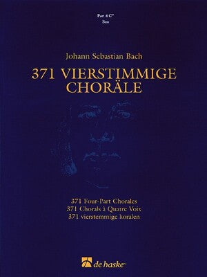 371 FOUR PART CHORALES PART 4 C'' BASS CLEF