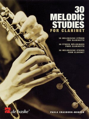 30 MELODIC STUDIES FOR CLARINET