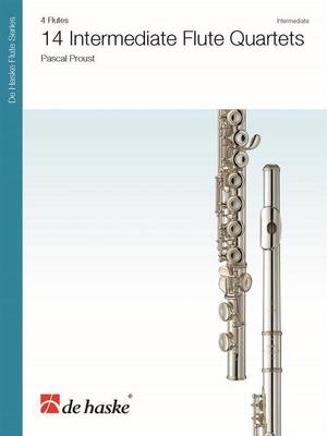 14 INTERMEDIATE FLUTE QUARTETS