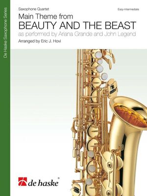 BEAUTY AND THE BEAST SAX QUARTET SC/PTS