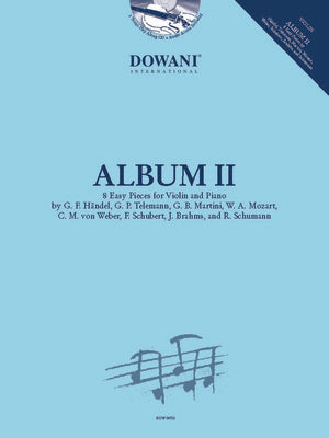 ALBUM II 8 EASY PIECES VIOLIN/PIANO BK/OLA