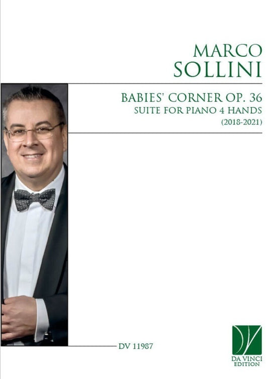 SOLLINI - THE BABIES CORNER OP 36 FOR PIANO DUET