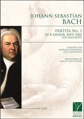 BACH - PARTITA NO 1 B MINOR BWV 1002 FOR SAX SOLO