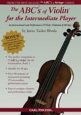 ABCS OF VIOLIN FOR INTERMEDIATE PLAYER DVD