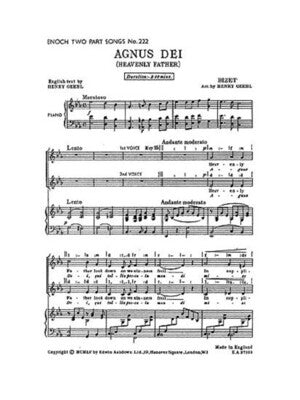 BIZET AGNUS DEI (2 SOPRANO/PIANO )