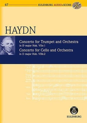 2 CONCERTOS TRUMPET 7E:1 CELLO 7B:2 STUDY SCORE BK/CD