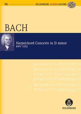 BACH - CONCERTO D MIN BWV 1052 STUDY SCORE BK/CD