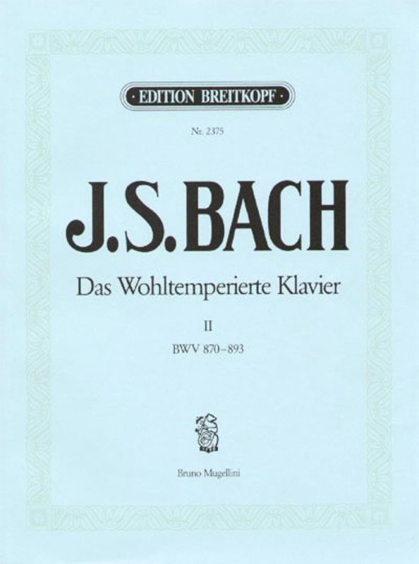 BACH - PRELUDES AND FUGUES VOL 2 ED MUGELLINI