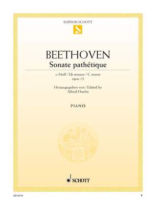 BEETHOVEN - SONATA PATHETIQUE C MINOR OP 13 FOR PIANO