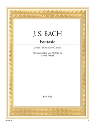 BACH - FANTASY C MINOR BWV 906 PIANO