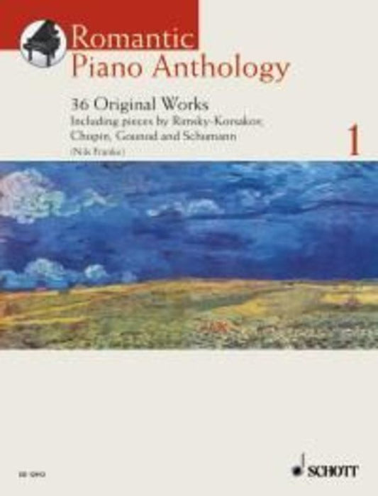 ROMANTIC PIANO ANTHOLOGY BK 1 BK/CD