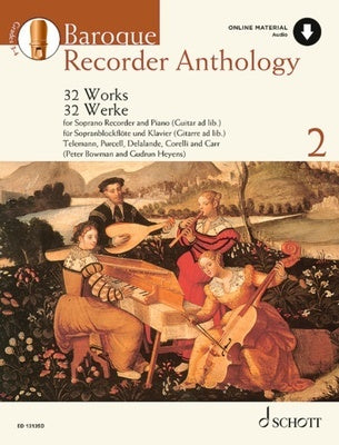 BAROQUE RECORDER ANTHOLOGY VOL 2 DESCANT BK/OLA