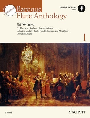 BAROQUE FLUTE ANTHOLOGY VOL 1 BK/OLA