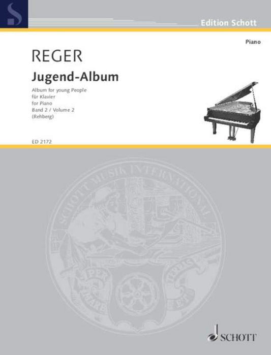 REGER - ALBUM FOR THE YOUNG OP 17 VOL 2 PIANO