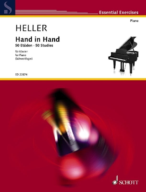 HELLER - HAND IN HAND 50 STUDIES FOR PIANO