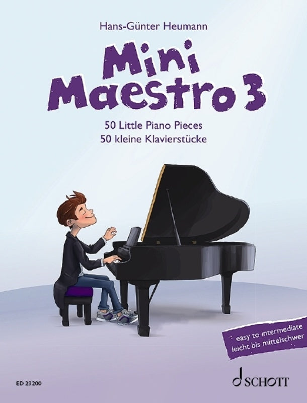 MINI MAESTRO BK 3 50 LITTLE PIANO PIECES