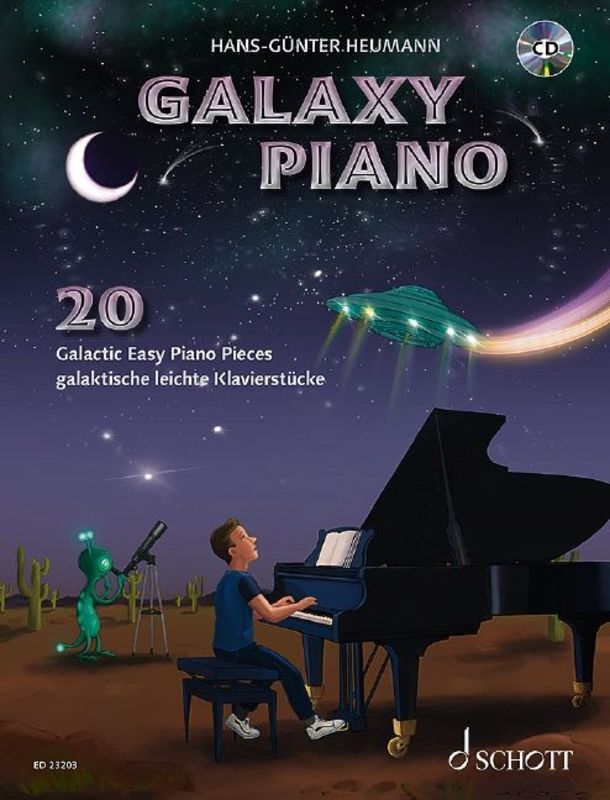 HEUMANN - GALAXY PIANO BK/CD