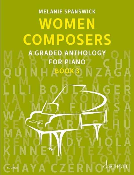 WOMEN COMPOSERS BK 3 GRADED ANTHOLOGY FOR PIANO