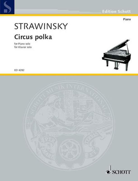 STRAVINSKY - CIRCUS POLKA FOR PIANO