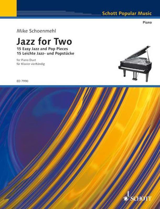 SCHOENMEHL - JAZZ FOR TWO PIANO DUET