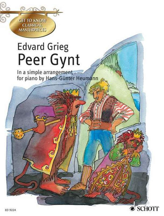 PEER GYNT CLASSICAL MASTERPIECES EASY PIANO