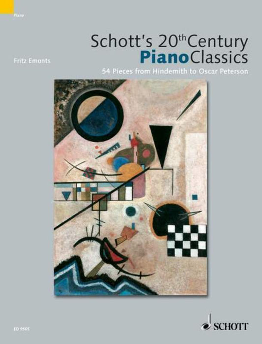 SCHOTTS 20TH CENTURY PIANO CLASSICS