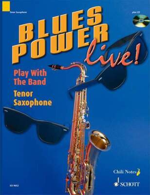 BLUES POWER LIVE! TENOR SAX BK/CD