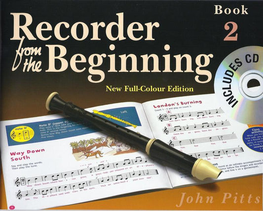 RECORDER FROM THE BEGINNING PUPILS BK 2 BK/CD REV