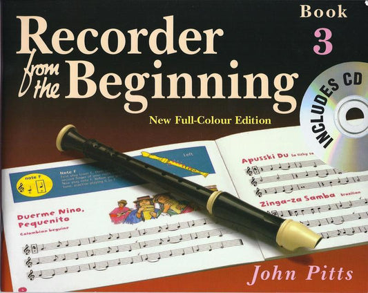 RECORDER FROM THE BEGINNING PUPILS BK 3 BK/CD REV