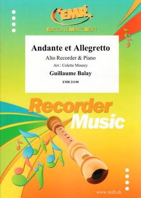 BALAY - ANDANTE ET ALLEGRETTO TREBLE RECORDER/PIANO