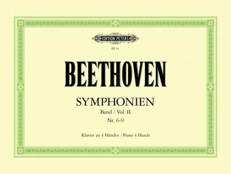 BEETHOVEN - SYMPHONIES VOL 2 NOS 6-9 PIANO DUET