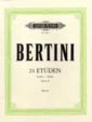 BERTINI - 24 STUDIES OP 29 VOL 1