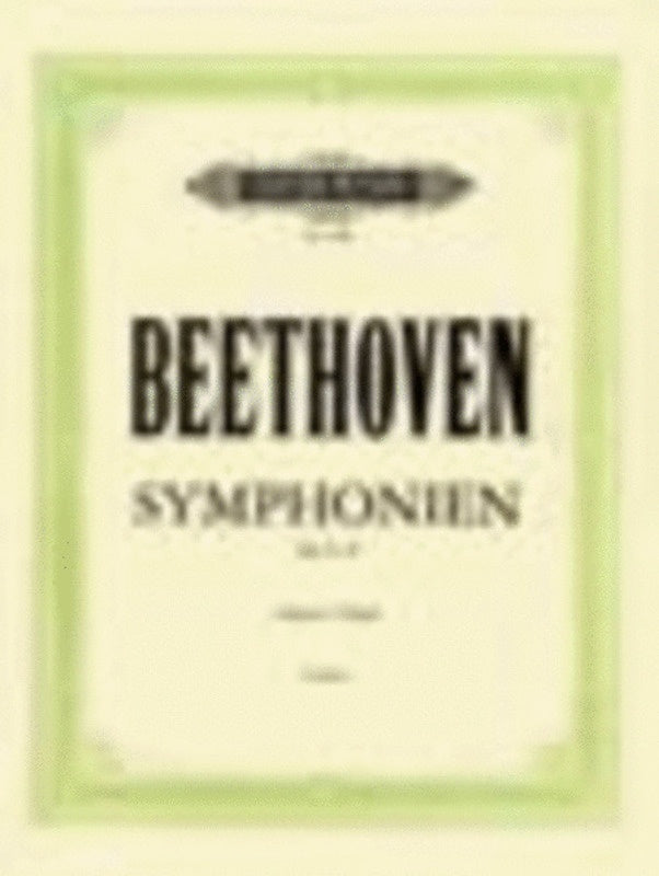 BEETHOVEN - SYMPHONIES NOS 6-9 PIANO ARR SINGER