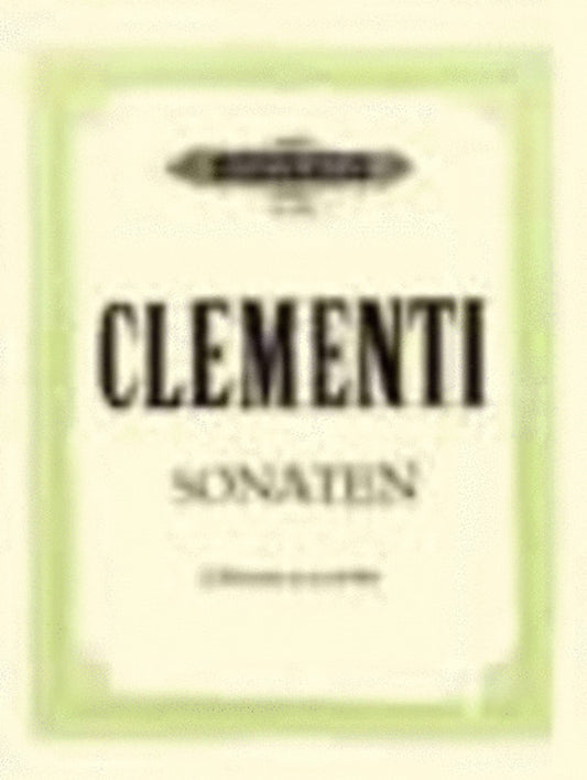 CLEMENTI - 2 SONATAS B FLAT FOR 2 PNO 4 HAND