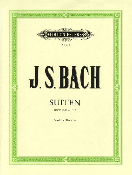 BACH - 6 SUITES SOLO CELLO BWV 1007-1012