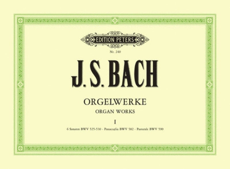 BACH - ORGAN WORKS VOL 1