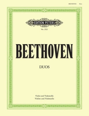 BEETHOVEN - 3 DUETS FOR VOILIN AND CELLO