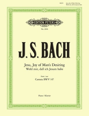 BACH - JESU JOY OF MANS DESIRING BWV 147 PIANO ARR MANSFIELD