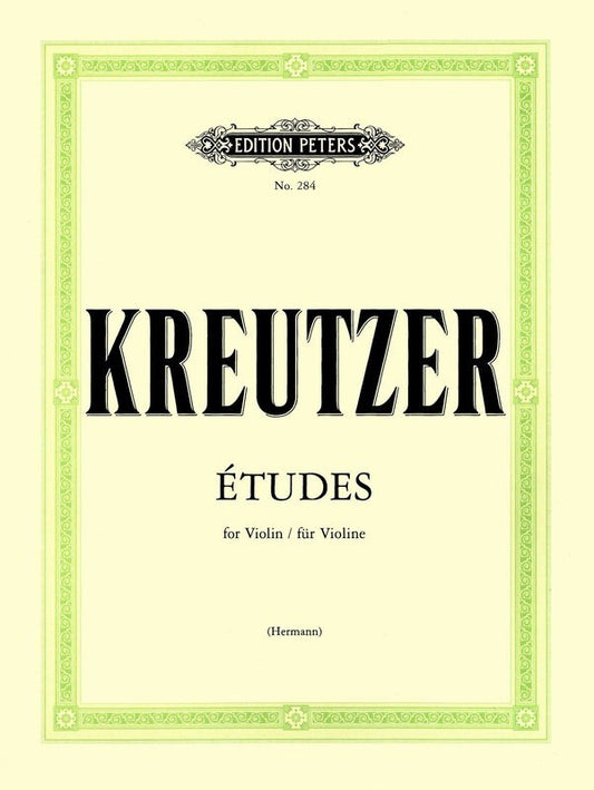 KREUTZER - 42 STUDIES FOR VIOLIN