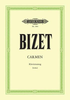 BIZET - CARMEN VOCAL SCORE GERMAN