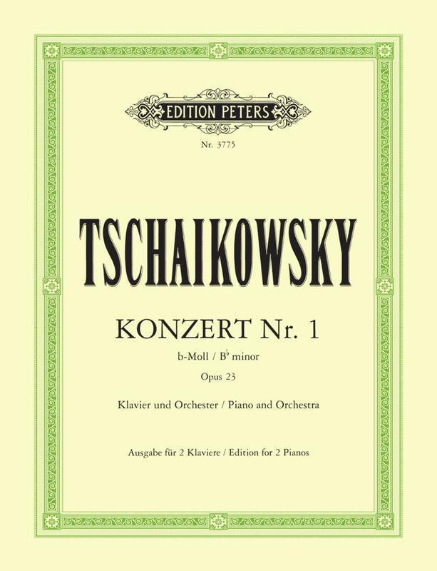 TCHAIKOVSKY - CONCERTO NO 1 OP 23 B FLAT MIN 2PNO 4HND