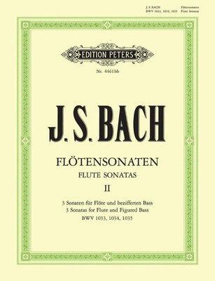 BACH - FLUTE SONATAS VOL 2 BWV 1033-1035 FLUTE/PIANO