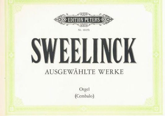 SWEELINCK - SELECTED ORGAN/KEYBOARD WORKS VOL 1 PIANO