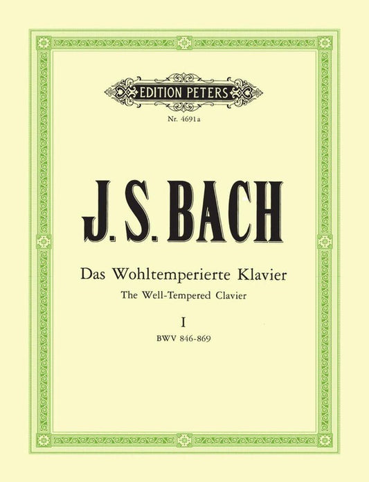 BACH - 48 PRELUDES AND FUGUES VOL 1 URTEXT