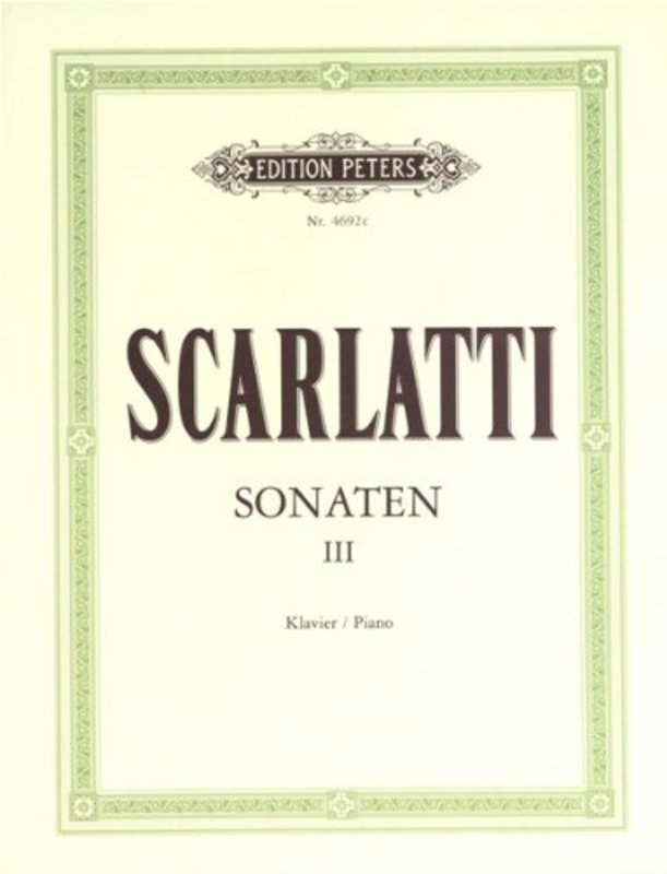 SCARLATTI - 150 SONATAS VOL 3 FOR PIANO